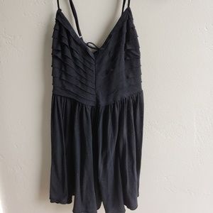 Urban Outfitters Black Mini Sundress